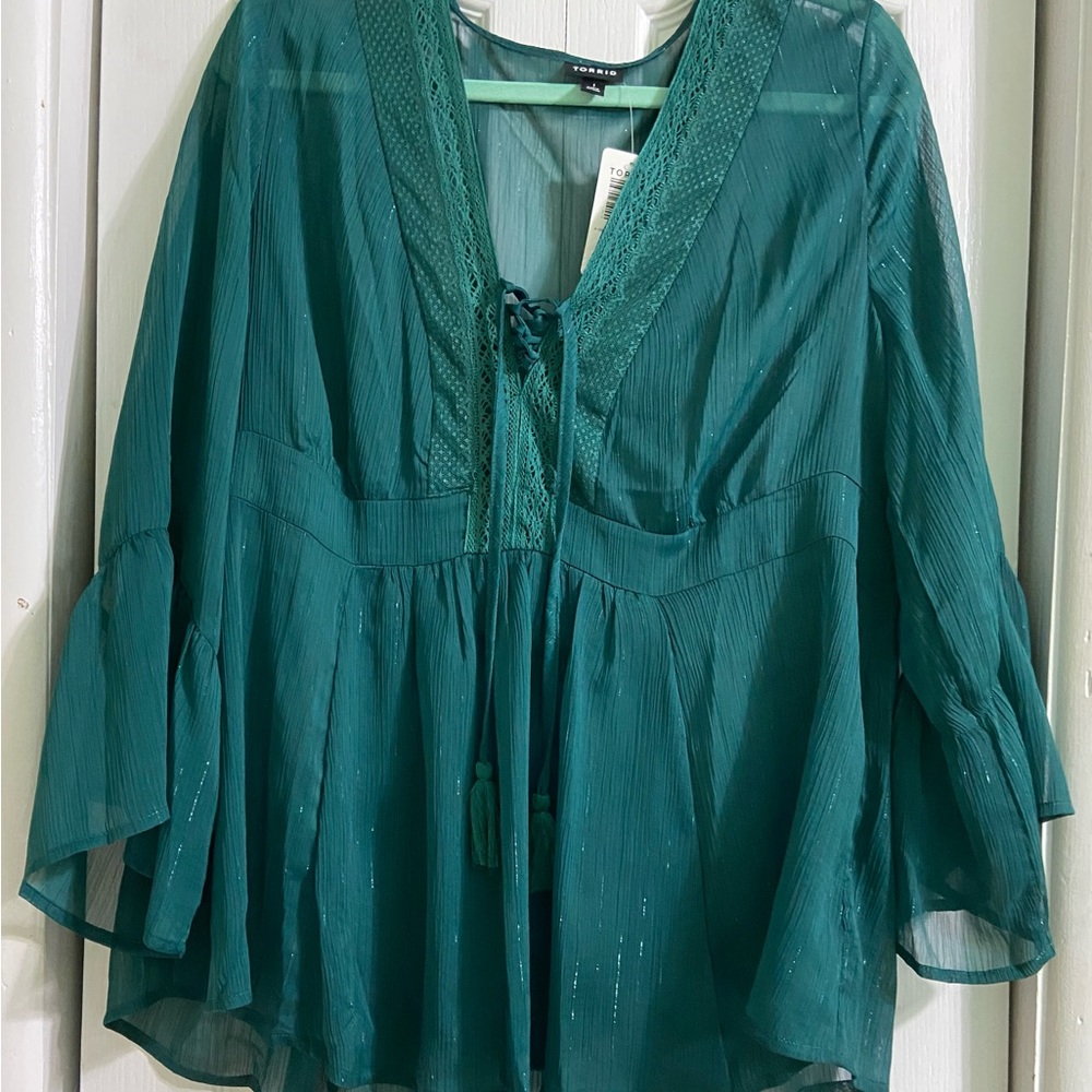 NWT Torrid Babydoll Top size 1x (14-16)